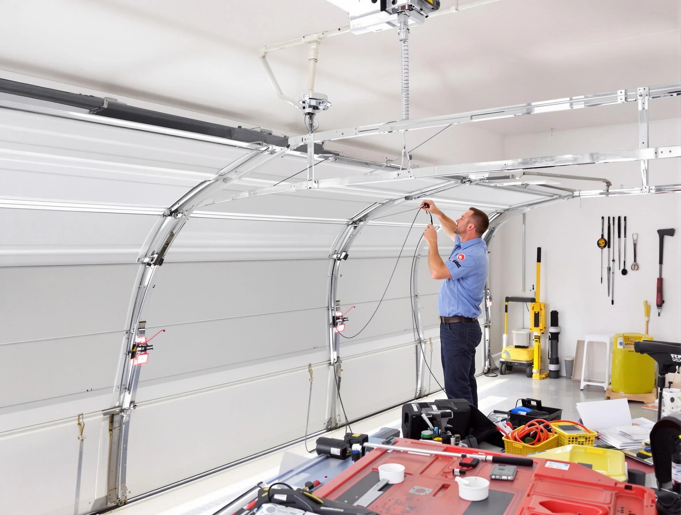 Garage door cable repair service by Orangetown Garage Door Repair in Orangetown