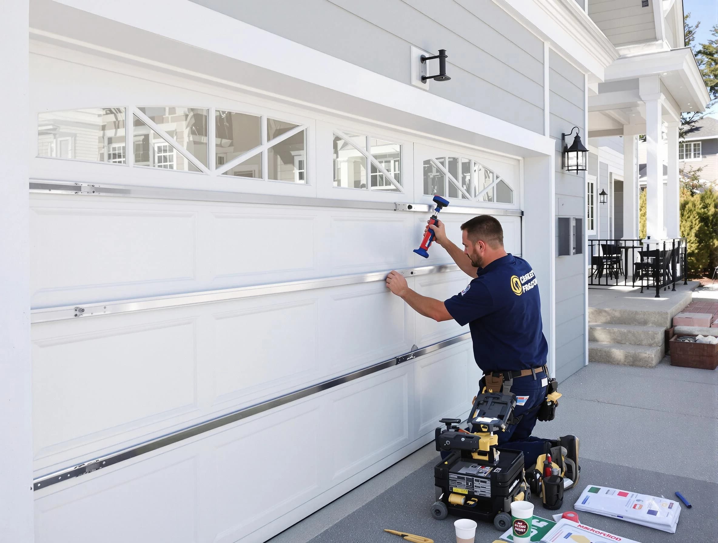 Professional garage door installation by Orangetown Garage Door Repair in Orangetown