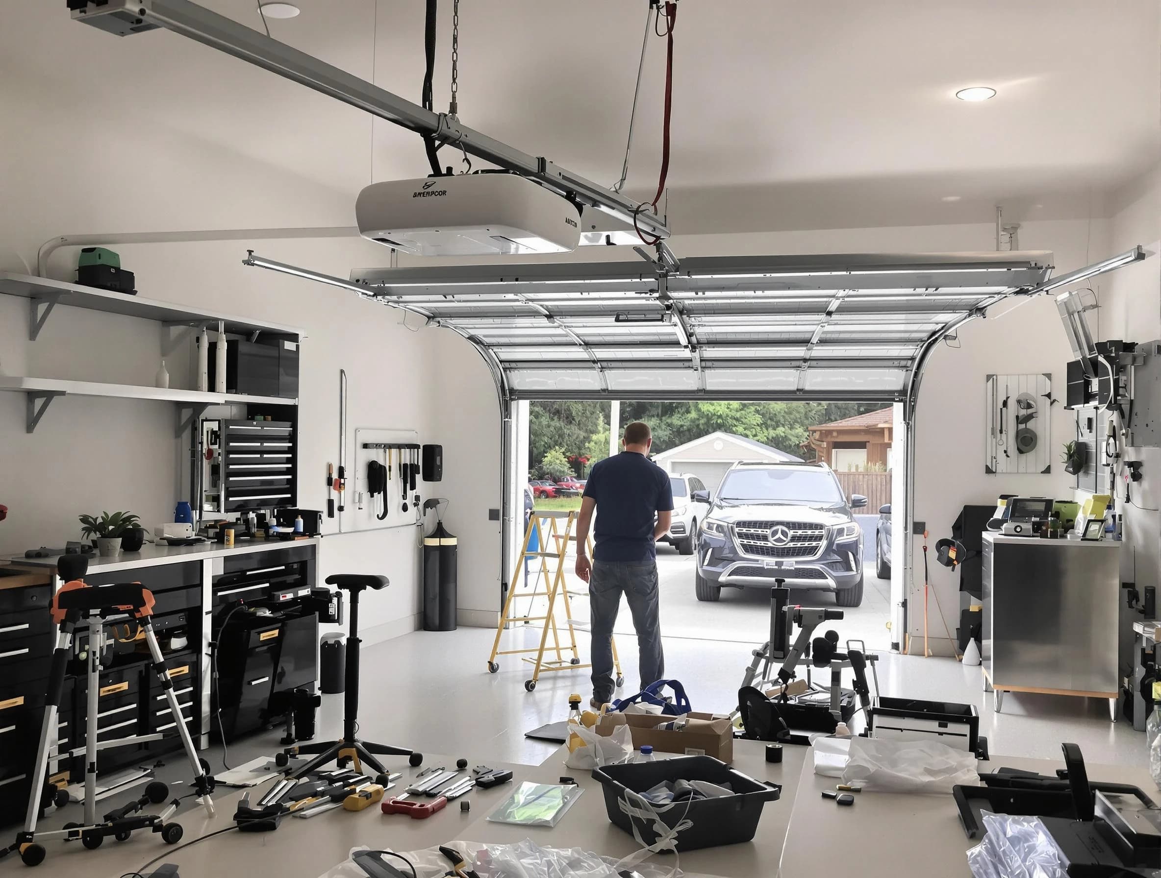 Garage door opener installation by Orangetown Garage Door Repair in Orangetown