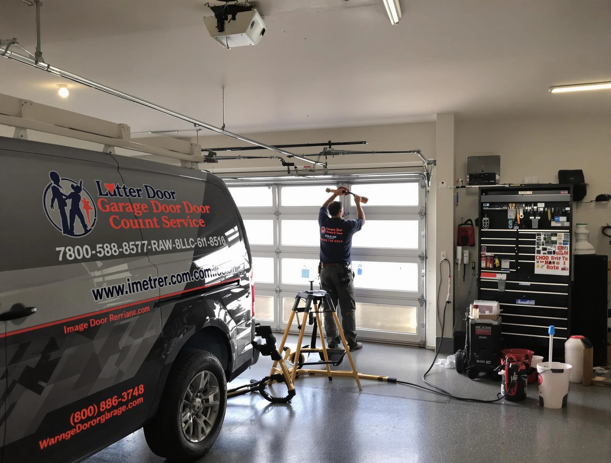 Orangetown Garage Door Repair rapid response team performing same-day repair in Orangetown