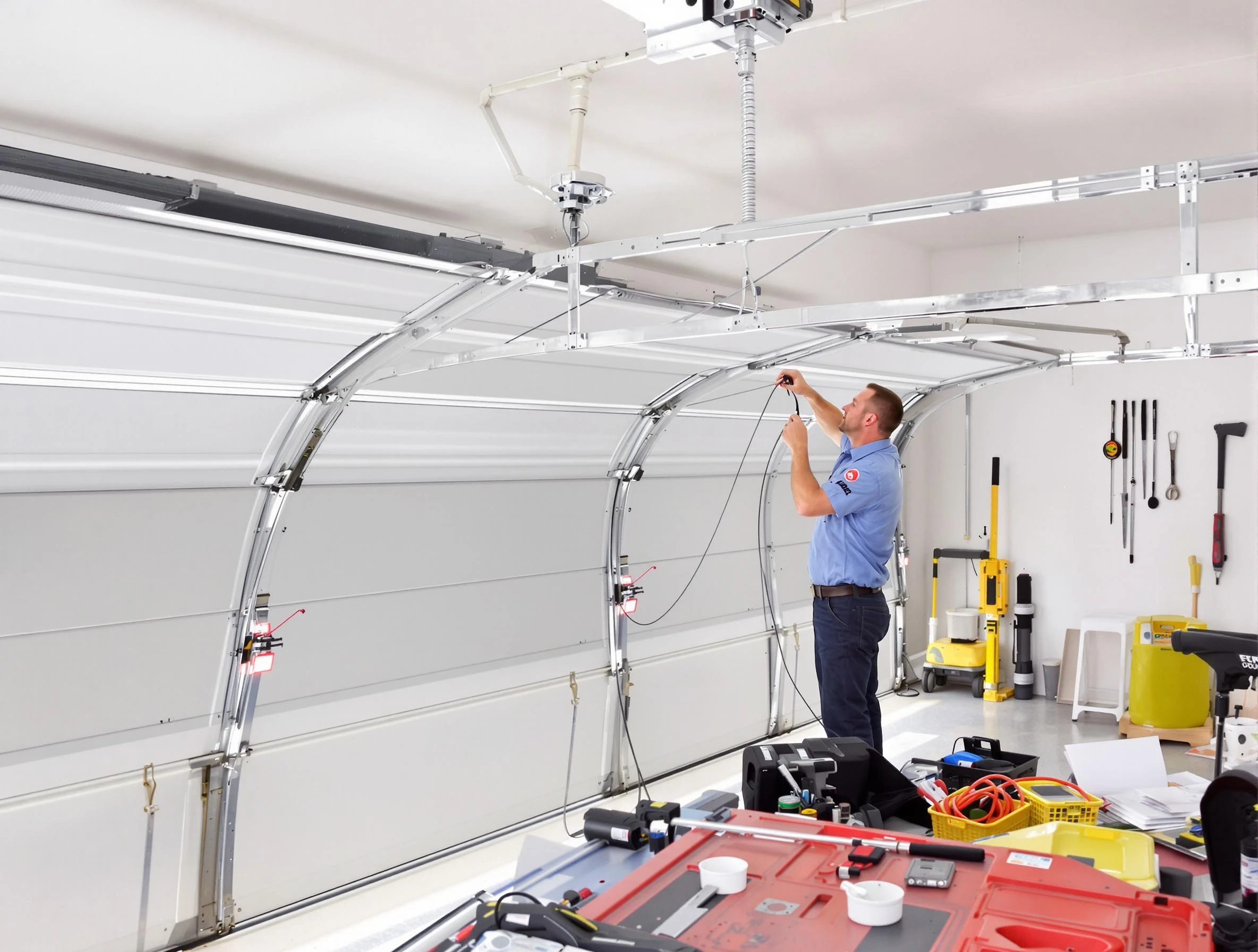 Garage door cable repair service by Orangetown Garage Door Repair in Orangetown