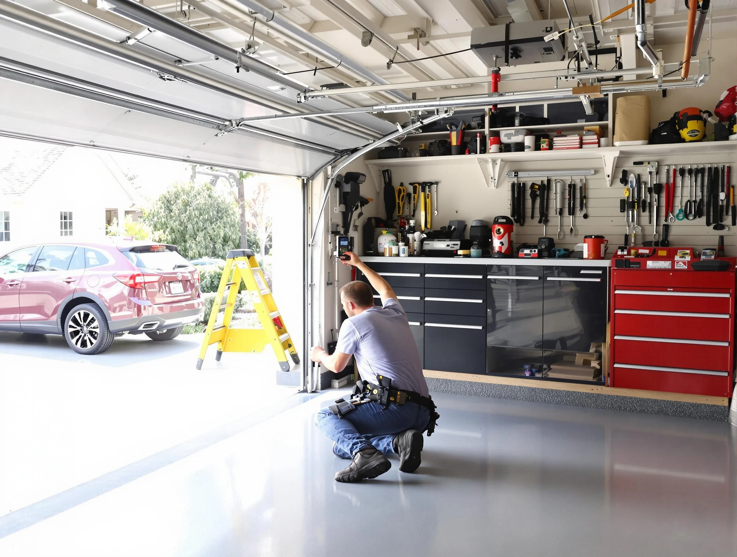 Local garage door repair service by Orangetown Garage Door Repair in Orangetown